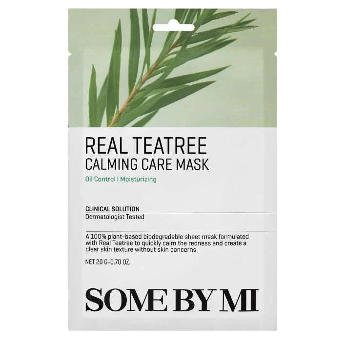 Real Tea Tree Calming Care Mask - Somebymi- - Glowthieportugal