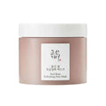 Máscara facial coreana Red Bean Refreshing Pore Mask pote bege com tampa branca, 140ml.