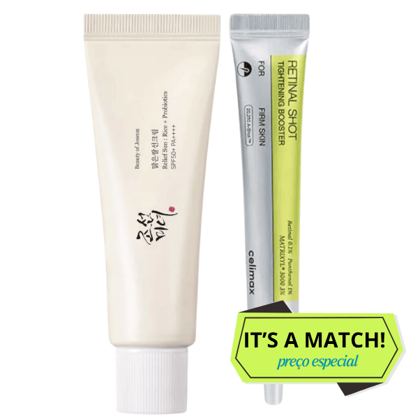 Retinal Shot Tightening Booster + Relief Sun Rice Probiotics - SPF50+ Glowthie  Kits Glowthie Glowthie Portugal