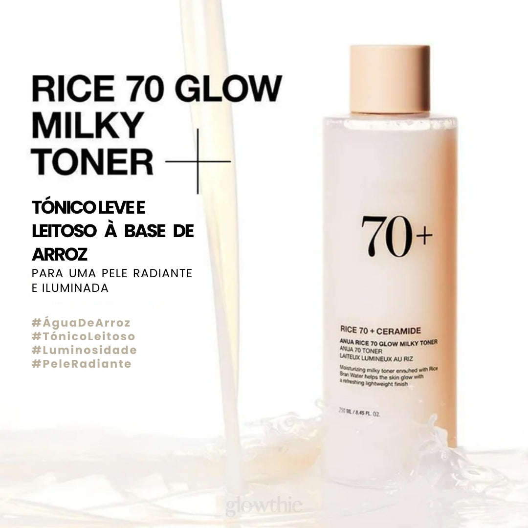 Rice 70 Glow Milky Toner - Anua- - Glowthieportugal