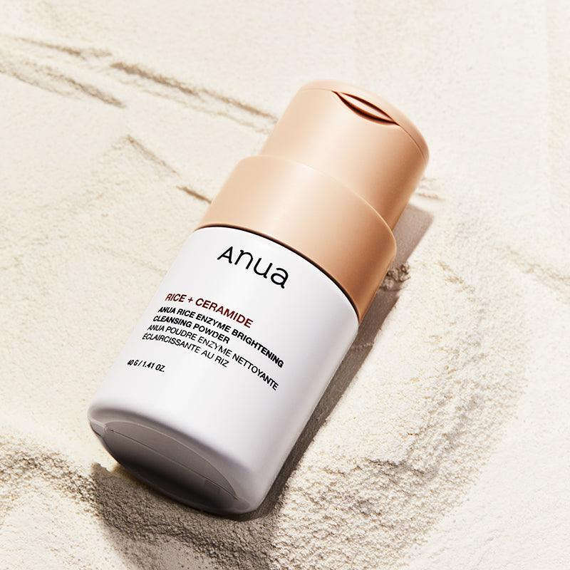 Rice Enzyme Brightening Cleansing Powder Anua  Glowthie