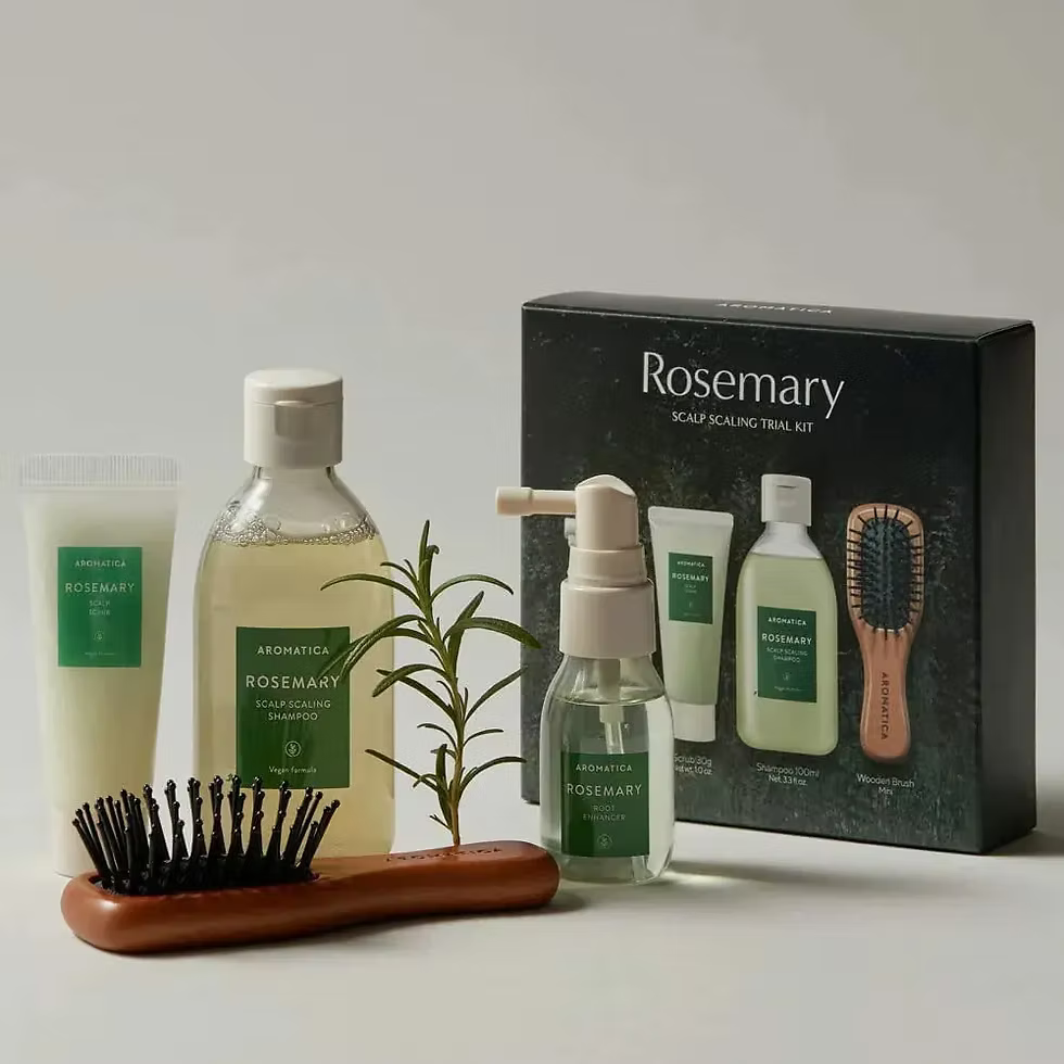 AROMATICA Rosemary Scalp Scaling Trial Kit