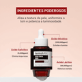 Cuidado K-Beauty para esfoliação suave e eficaz. Aplicação do Heimish RX AHA BHA Peeling Serum – tratamento noturno para pele renovada e saudável. Disponível na Glowthie Portugal.
