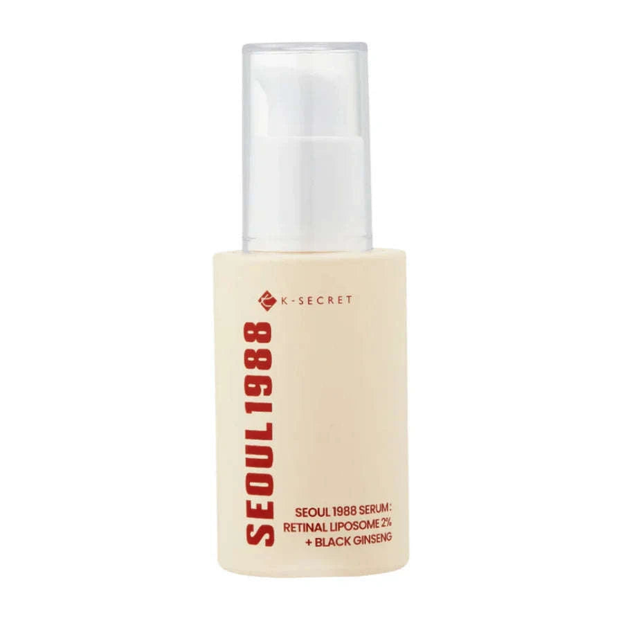 SEOUL 1988 Serum: Retinal Liposome 2% + Black Ginseng - K-SECRET- - Glowthieportugal