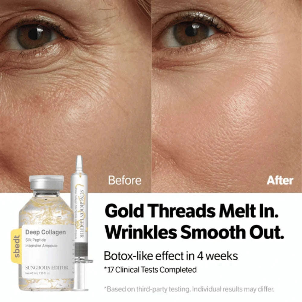 Silk Peptide Intensive Lifting Ampoule Glowthie  Seruns e Ampolas Sungboon Editor Glowthie Portugal
