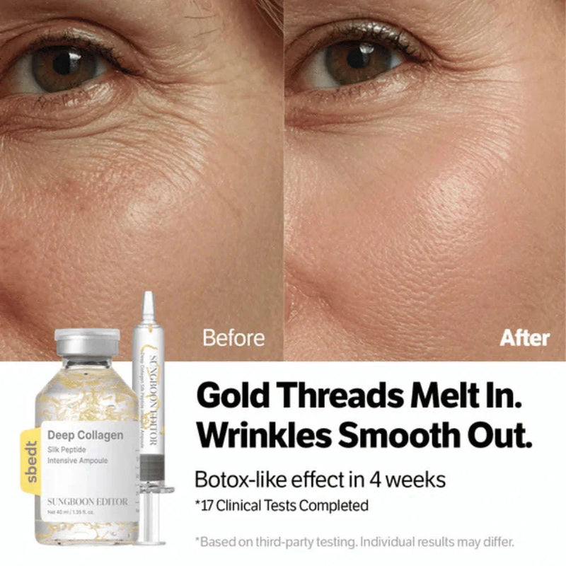 Silk Peptide Intensive Lifting Ampoule Glowthie  Seruns e Ampolas Sungboon Editor Glowthie Portugal