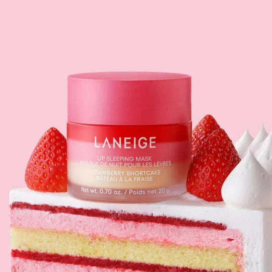 Strawberry Shortcake Lip Sleeping Mask LANEIGE  Glowthie