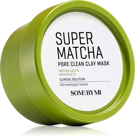 mascara com argila e matcha coreana - anti oleosidade acne
