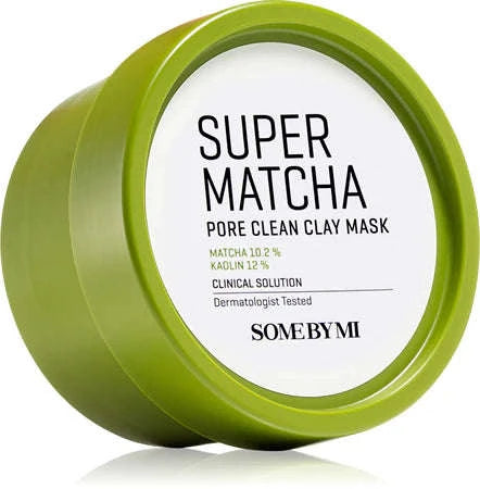 mascara com argila e matcha coreana - anti oleosidade acne