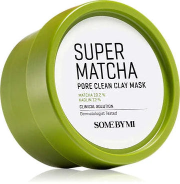 mascara com argila e matcha coreana - anti oleosidade acne