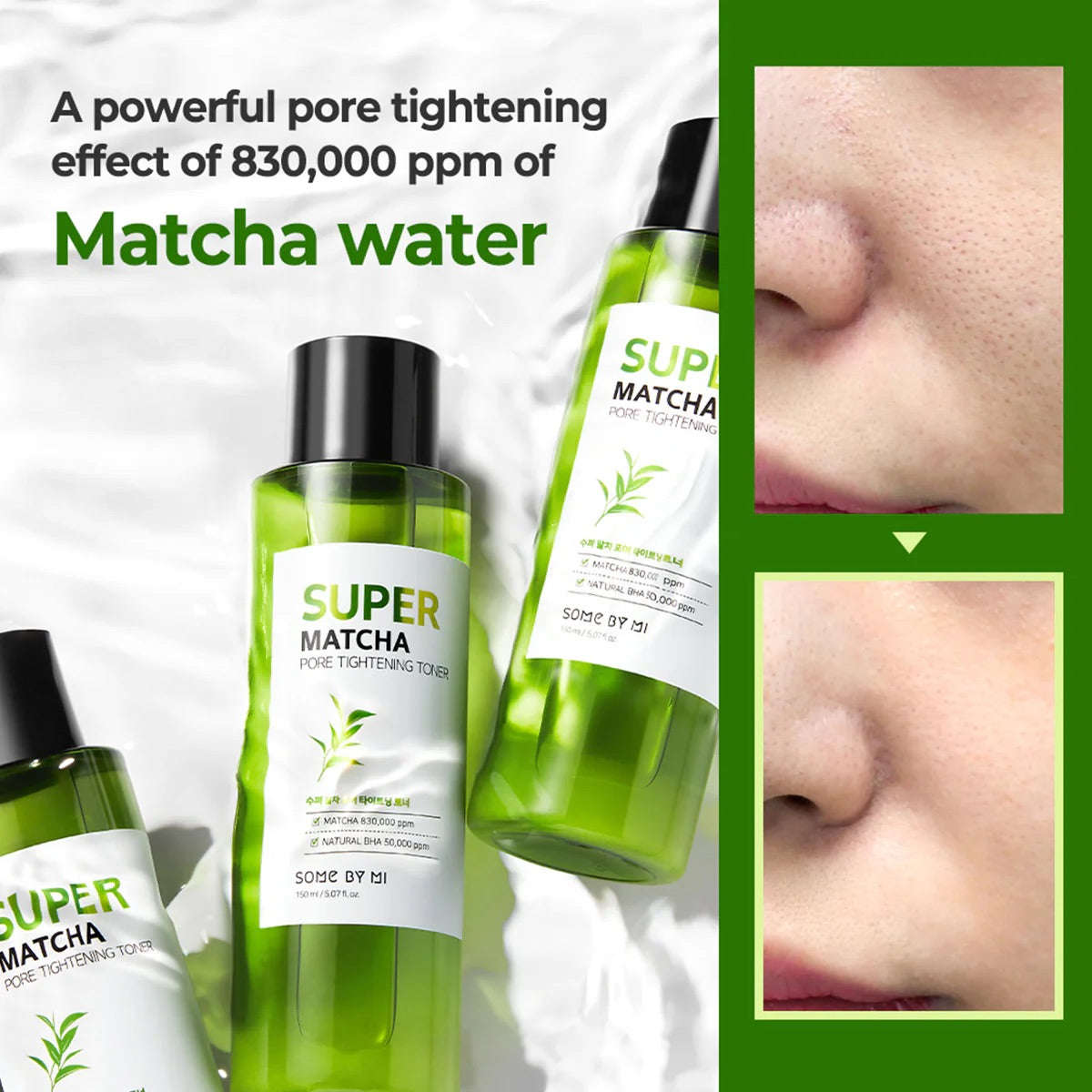 Super Matcha Pore Tightening Toner - Somebymi- - Glowthieportugal