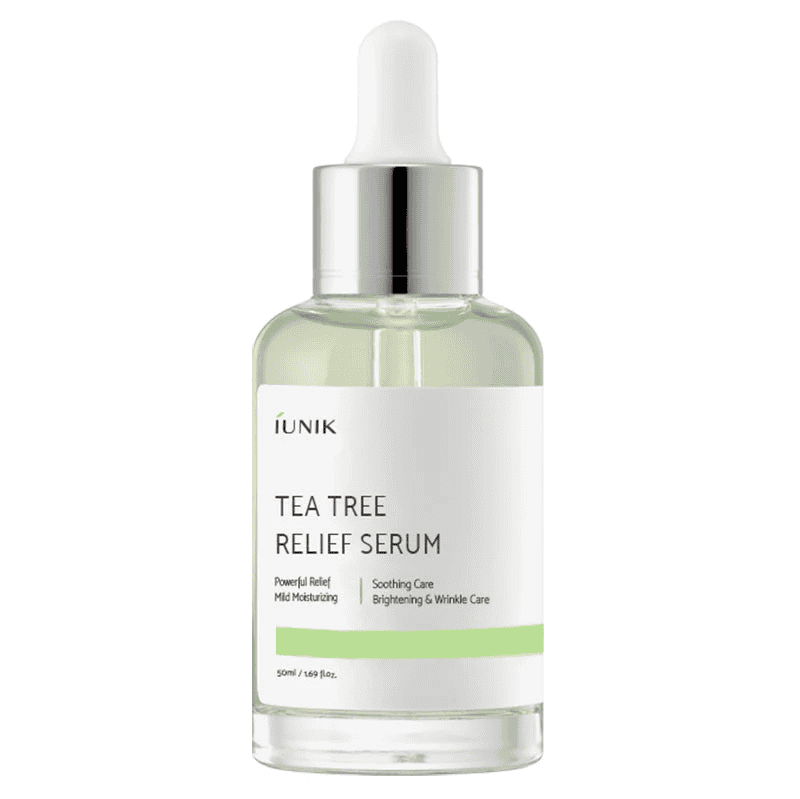 sérum calmante com árvore-do-chá e centella asiática para equilibrar e purificar a pele sensível.
Disponível na Glowthie – loja de cosmética coreana em Portugal