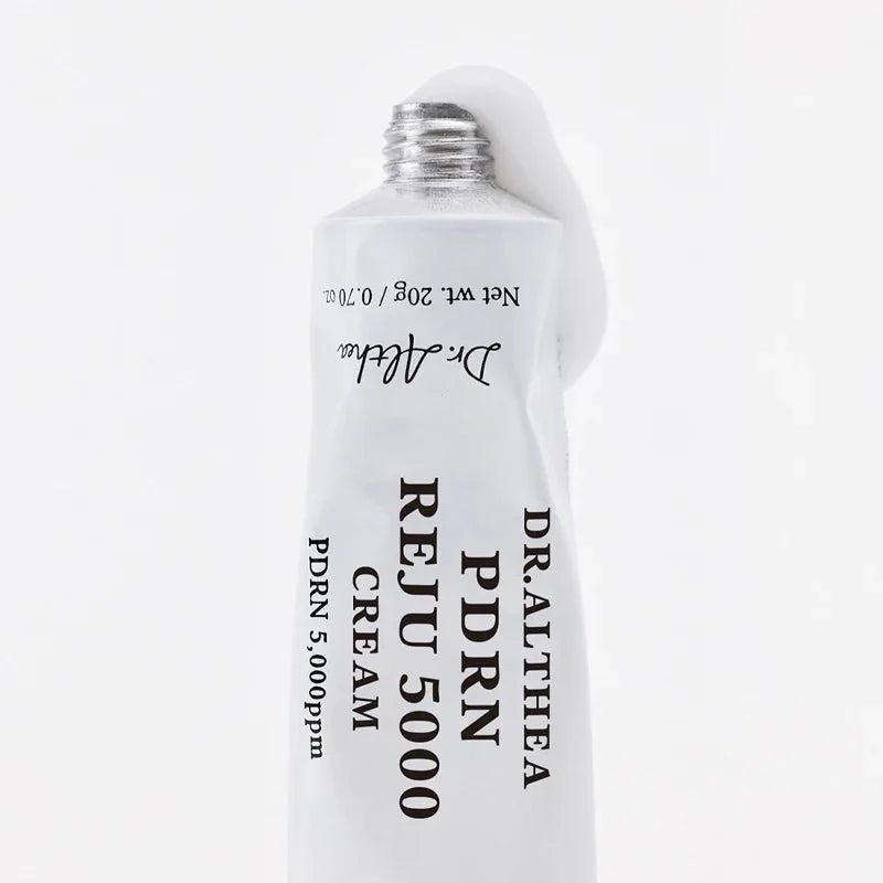 textura creme PDRN 5000 ppm Dr.Althea aplicação pele — leve sem gordura absorção rápida