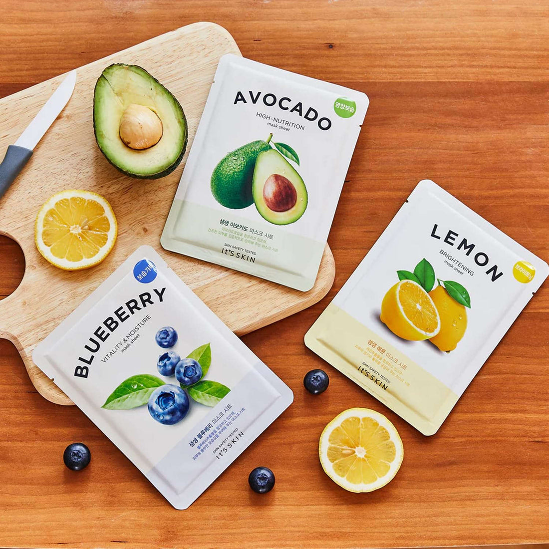 The Fresh Avocado Mask Sheet It's Skin  Glowthie