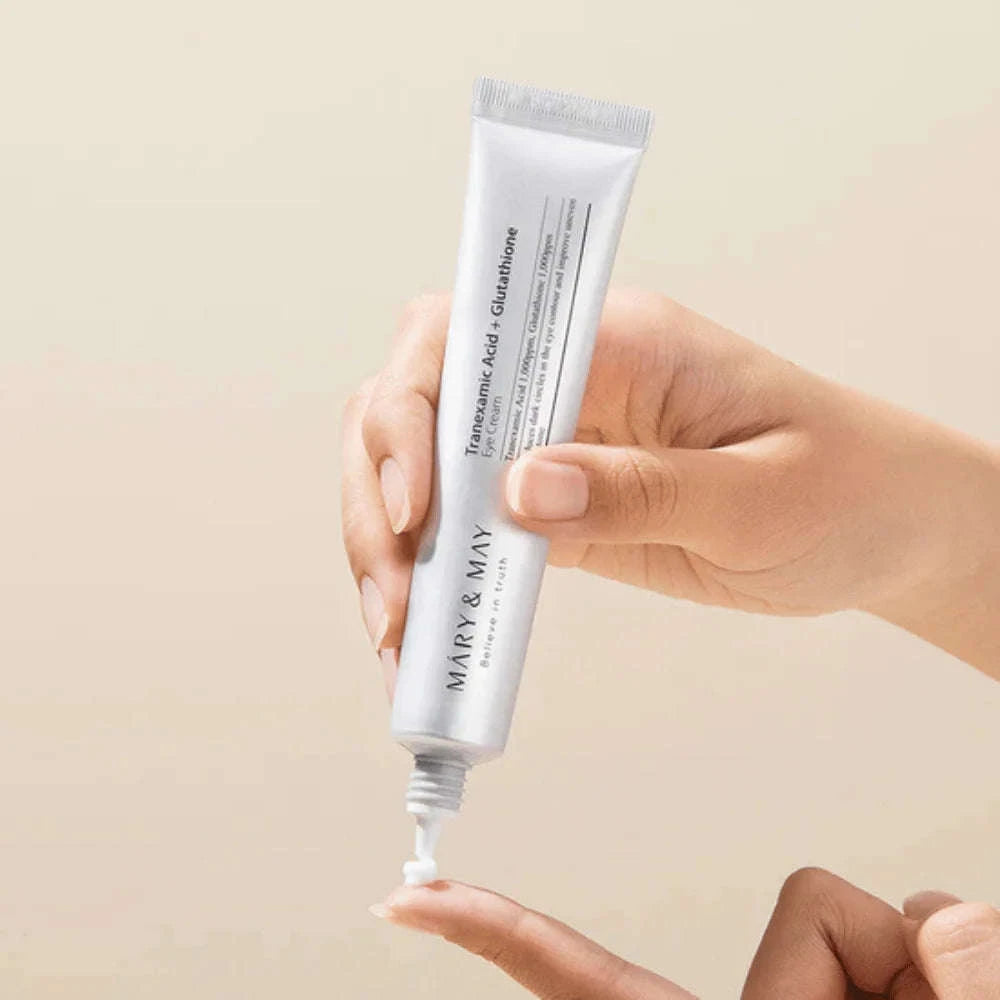 Tranexamic Acid+ Glutathion Eye Cream - Mary&May- - Glowthieportugal