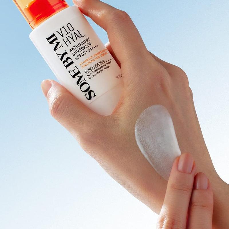 V10 HYAL Antioxidant Sunscreen SPF50+ - Somebymi- - Glowthieportugal
