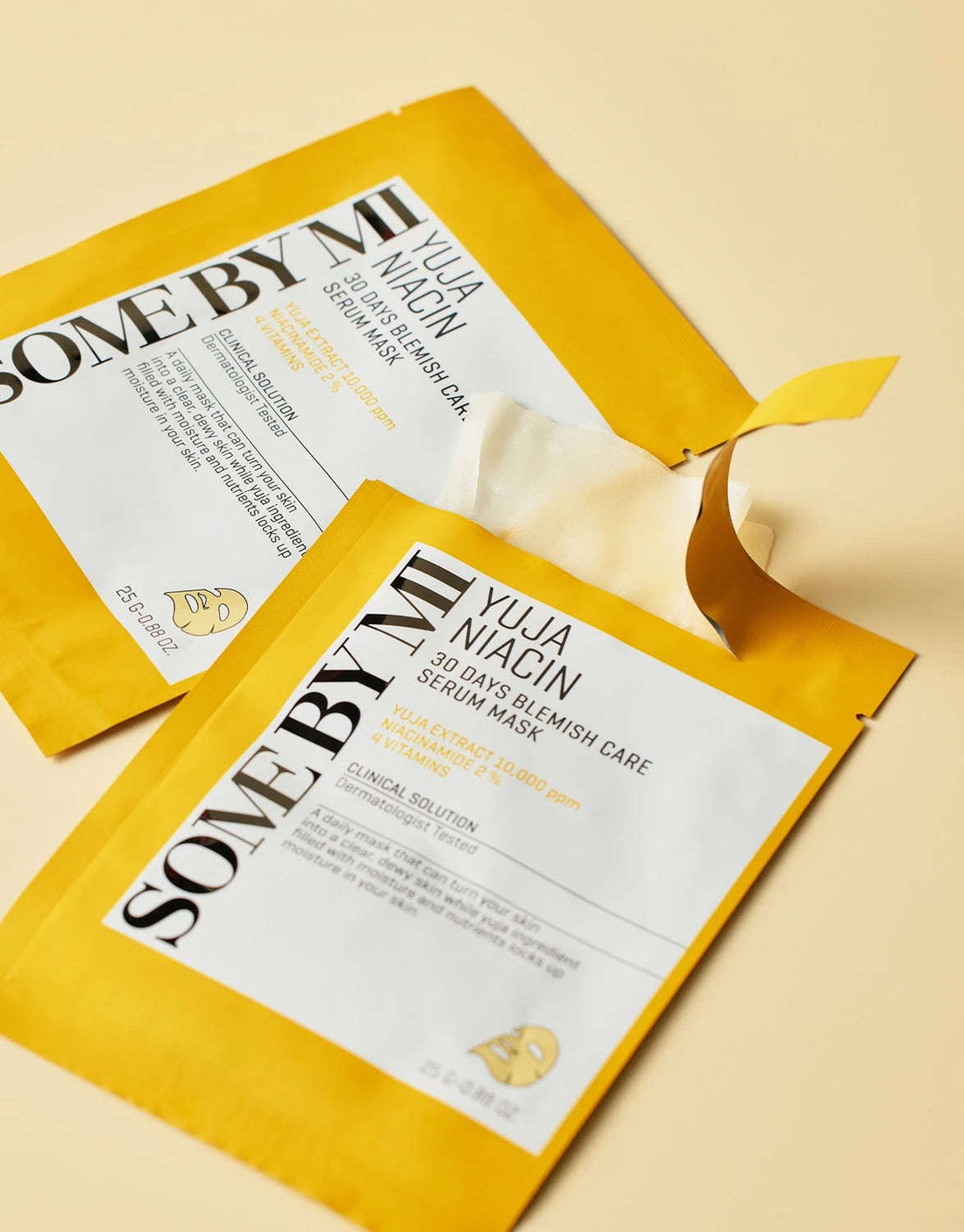 Yuja Niacin Blemish Serum Mask - Somebymi- - Glowthieportugal