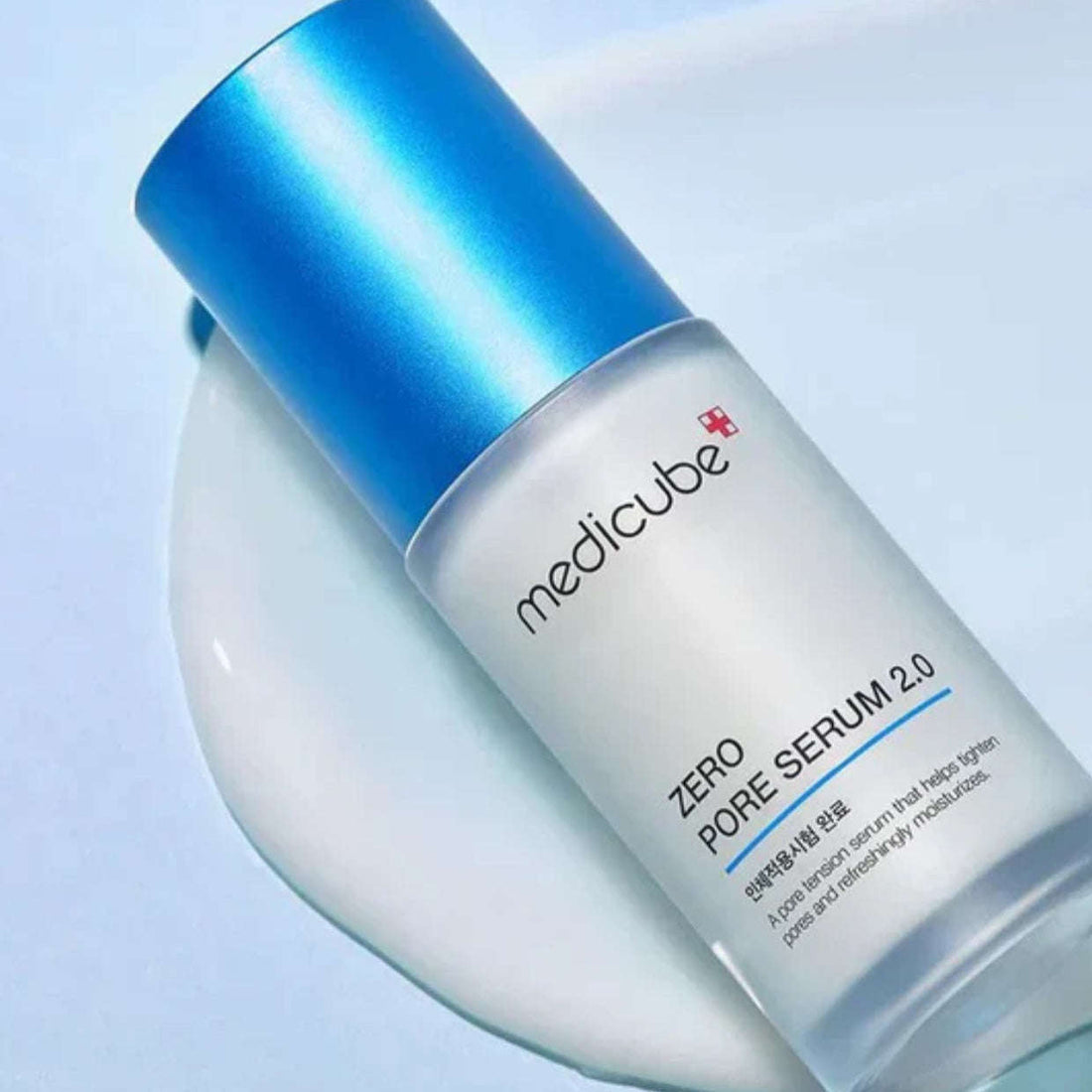 Medicube Zero Pore Serum 2.0 reduz oleosidade, minimiza poros, disponível na Glowthie Portugal.
